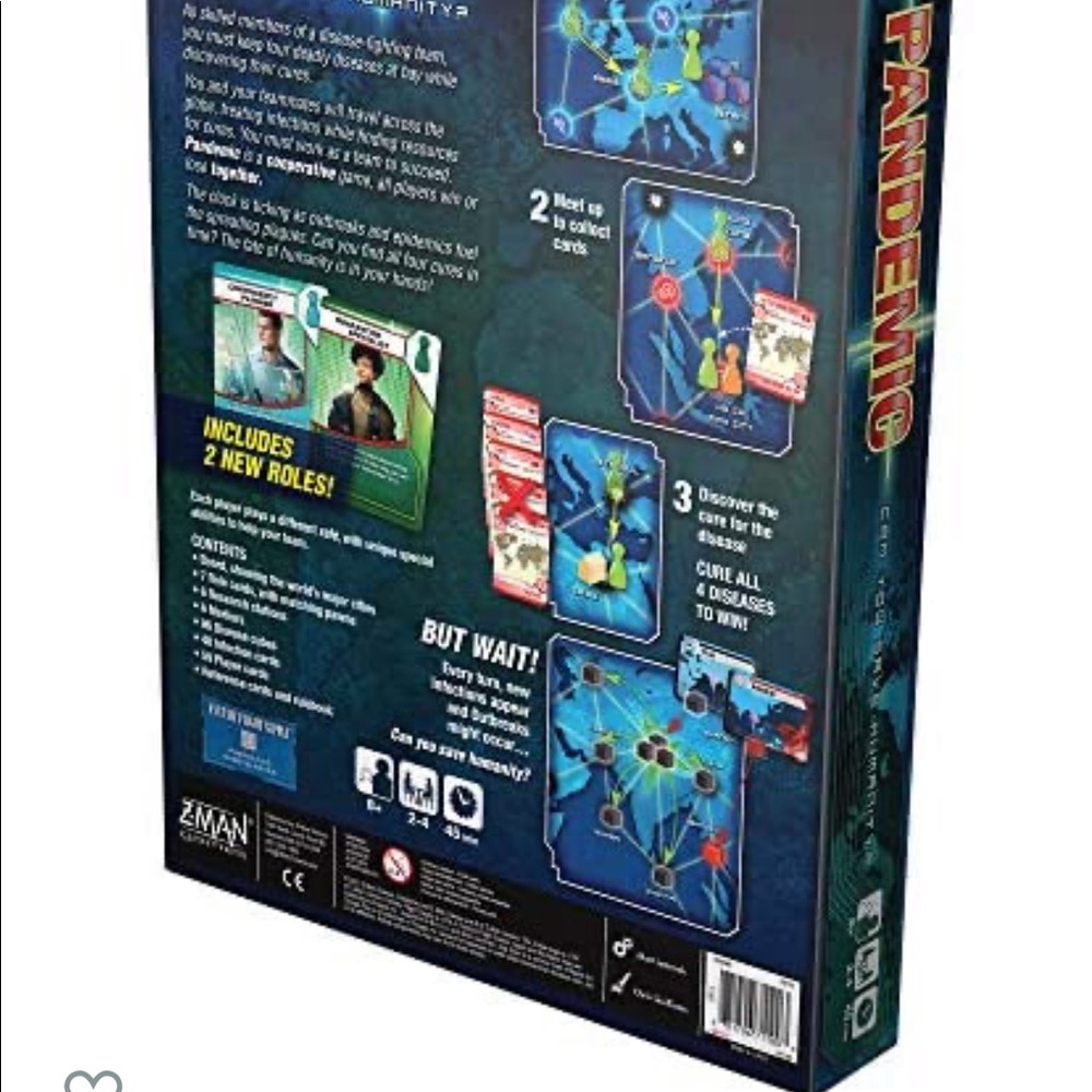 Pandemic game. Original board game - Picture 7 of 12